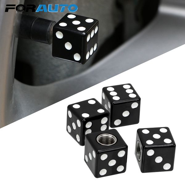 

forauto tyre valve cap wheel dust caps dice tire air valve stem cap car motorcycle truck tire crown car caps tyre accessories