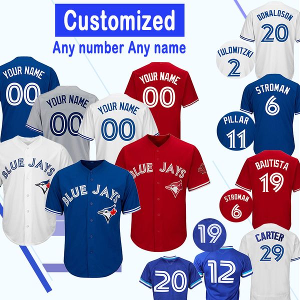 

Customized Custom Game Jersey Toronto Jersey Blue Jays 31 Joe Biagini 3 Brandon Drury 16 Freddy Galvis 43 Sam Gaviglio 51 Ken Giles Retro