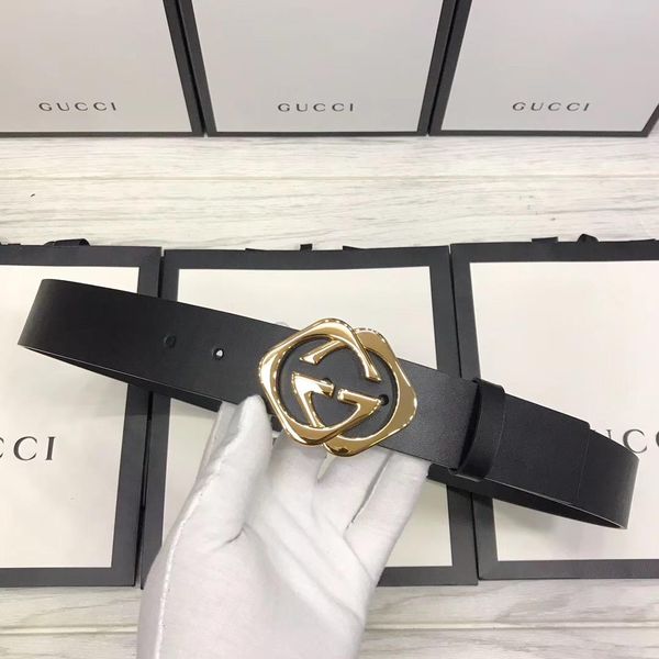 

2020 fashion man big buckle designer belts men mens belts luxury men designer leather belt ing, Black;brown