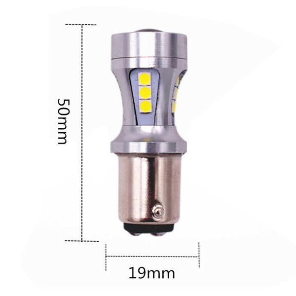 

1156 1157 5w 18smd led car turn signal reverse brake light lamp bulb universal