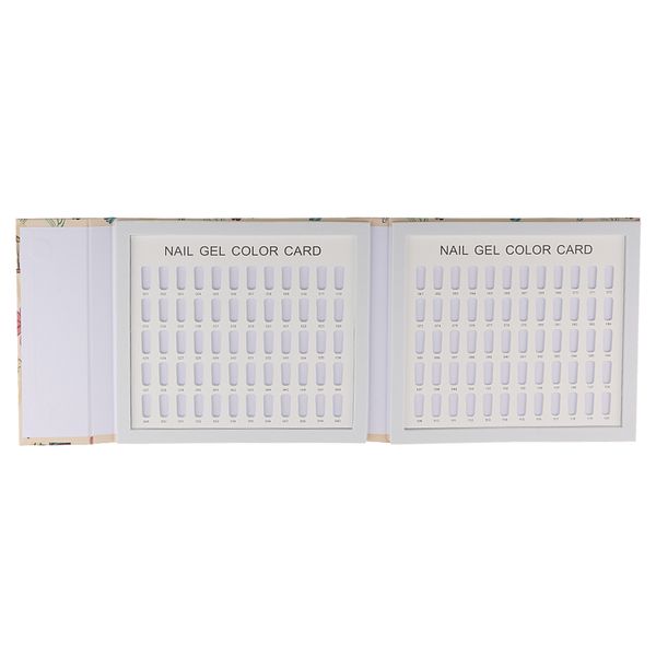 

120 / 180 colors salon nail art gel polish card display board book chart