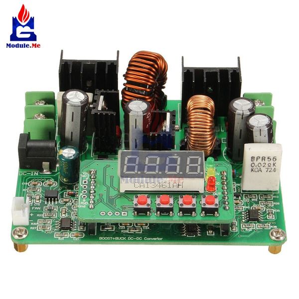 Freeshipping DC-DC 38 В Цифровой Шаг вверх Шаг вниз Модуль Boost Buck Converter Солнечная Зарядка Доска