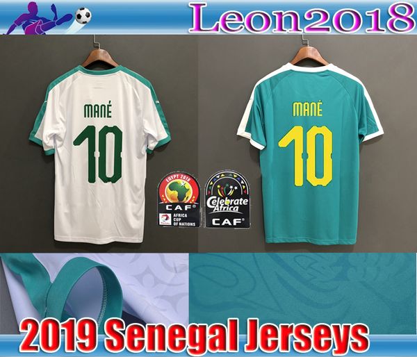 

Thai quality 2019 Africa Cup Senegal Soccer Jerseys 19 20 MANE Baldé KOULIBALY football Jersey Home away shirt