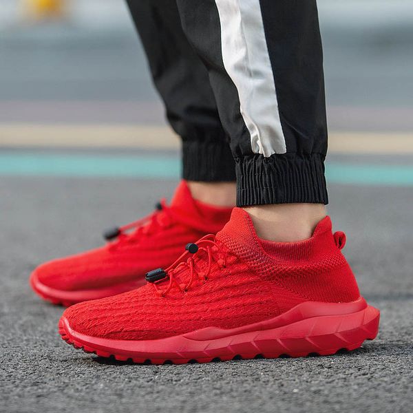 

2019 new mens sneakers fashion casual men shoes breathable mesh shoe soft light male trainers basket homme scarpe uomo man tenis, Black