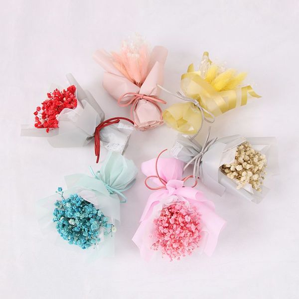 

dried flower bouquet mini bouquet valentine's day mother's day gift new year gift mini artificial flower decorations