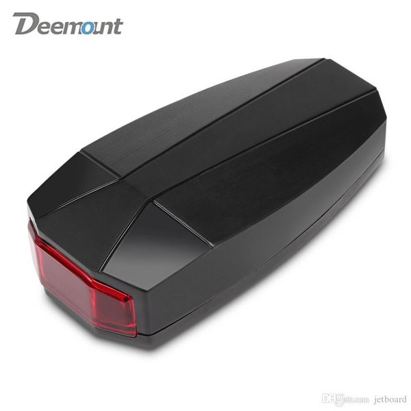

deemount a6 wireless smart usb rechargeable bicycle taillight with controller icycle taillight and anti-theft alarm in one device