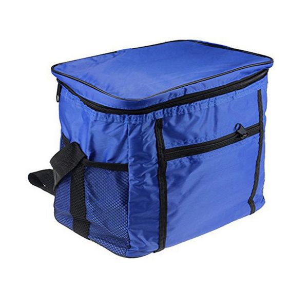 

27x24x17cm portable camping oxford cloth travel ice box waterproof picnic bag insulation package insulated tote bag