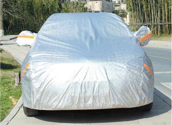 

quality universal waterproof car sunshade snow protection thicken car covers case dustproof rainproof full cover