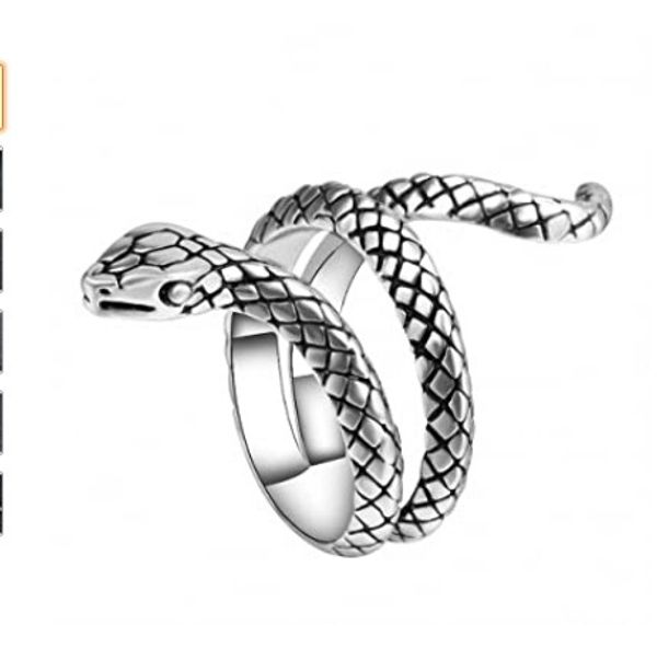 

rings for women heavy metals punk rock ring vintage antique silver tone8216060