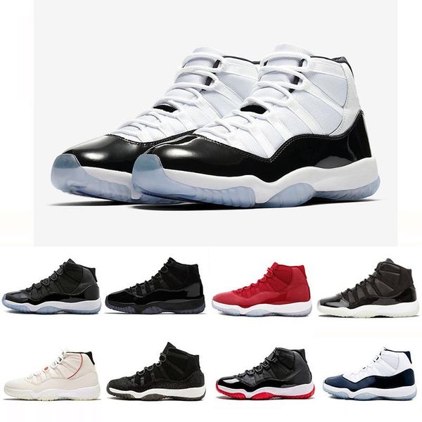 

with box 11 11s low high le space jam 45 red win like 96 basketball shoes men women 72-10 concord cap and gown j11 sneakers