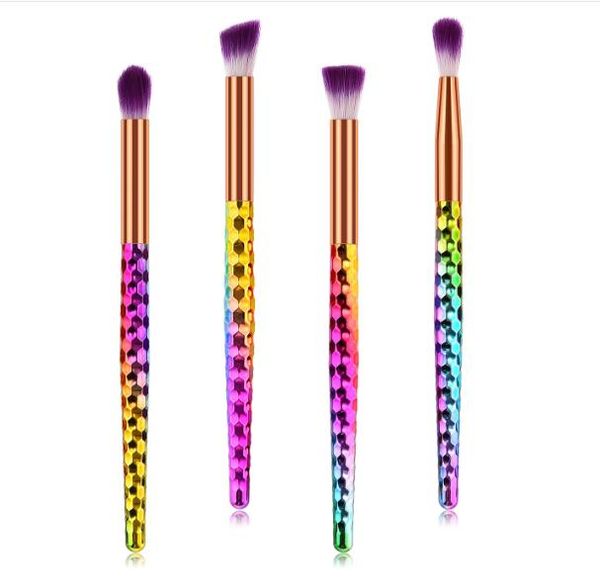 

beauty tools 4pcs makeup brushes set eye brush high-end plastic handle