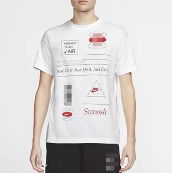 

новый горячий белый черный футболка мужская спортивная бренд дизайнер футболки женские футболки повседневные рубашки летние дизайнерские тро, White