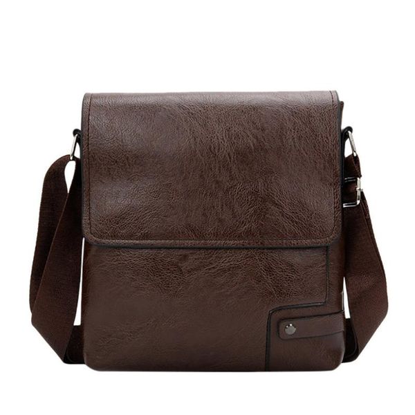 

men bag fashion summer business diagonal cross bag briefcase solid color classic shoulder bags versatile torebka j#