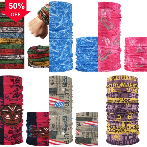 

vooz9 55*55cm magic scarf print handkerchief magic paisley riding headband square turban outdoor hiking face bandanna scarf ljjk2023