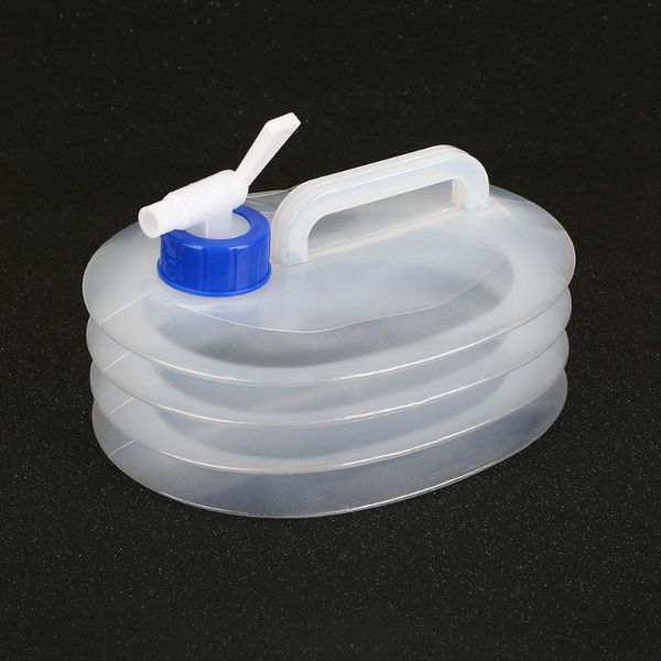 

outdoor camping fishing picnic collapsible water bucket bottle container 3/5/10l