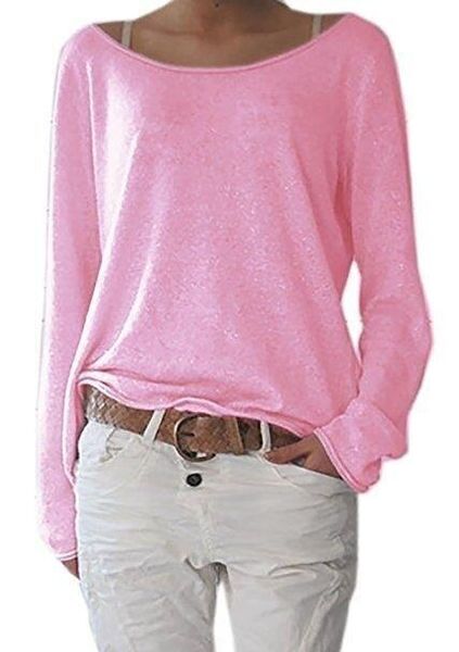 

style casual women's long festivals tshirts classics comfort elegance sleeve cotton pure color for women, White