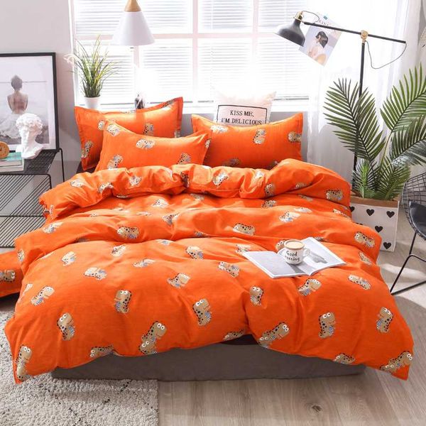 

wensd 20 comforter grey bedclothes bed linen snowflake cotton bedding set winter bedsheets duvet cover sets jogo de cama