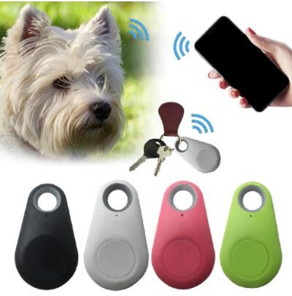 

2pcs waterproof gps tracker dog accessories bluetooth4.0 effective range 75 feet anti-lost pet tracker standby 6 month