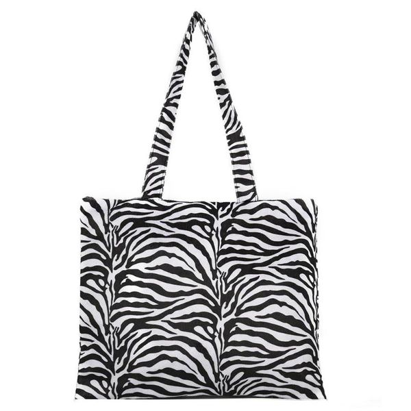 

leopard print womens shopping bag large capacity shoulder tote preppy style school bag handbags bags female