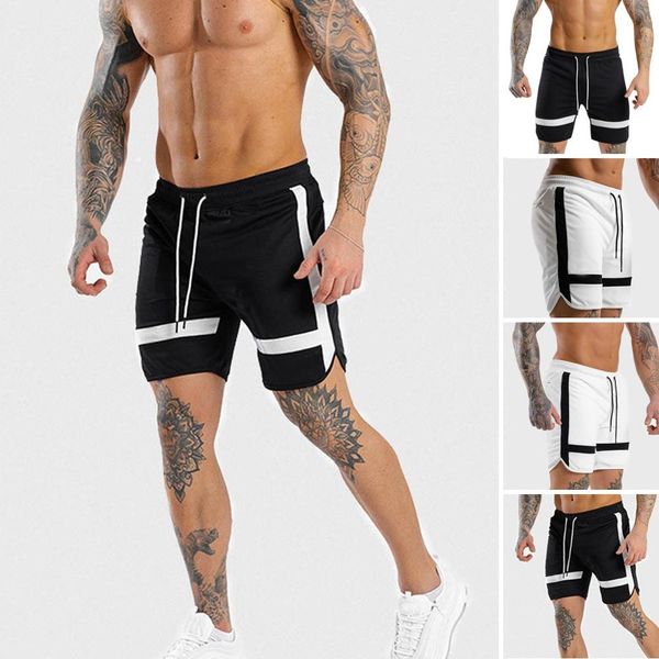

men's shorts fashionable pocket with lacing sports running hip hop trousers casual sports pant beach pants sweatpants hot