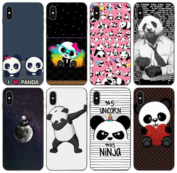 tongtrade] панда даб жизни чехол для iphone 5с 6с плюс 8 7 х хз 11 про макса galaxy а5 с10 с9 компания huawei р30 у9 премьер-сони z3 компак