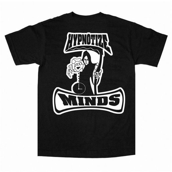 

новый гипнотизировать умы три шесть 6 мафия размер s m  2xl 3xl бренд футболка с короткими рукавами топы футболка, White;black