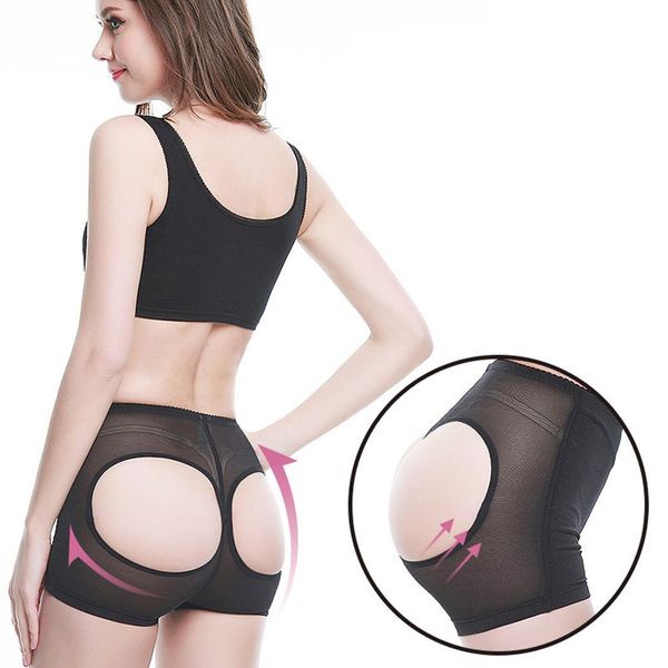 

ladies butt lift shaper buttocks butt lift underwear high waist body shaper open mesh panties panty ing