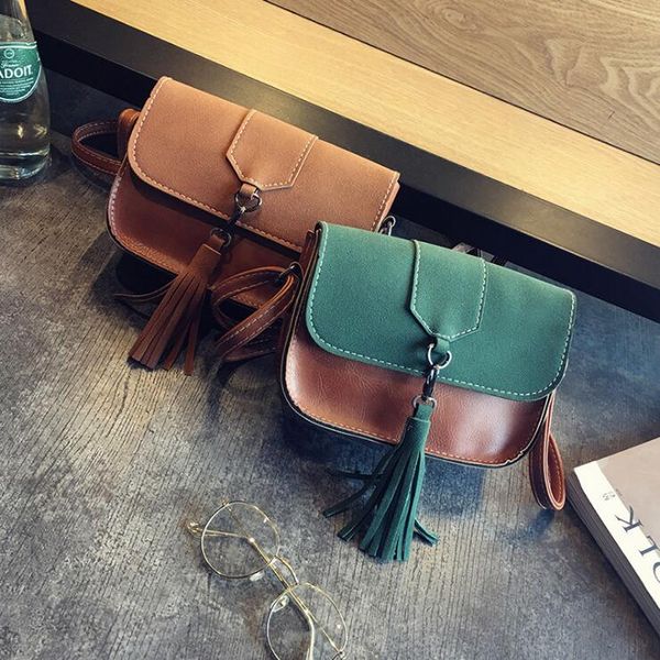 

2019 Summer new lady bag magnetic buckle single-shoulder bag sewing single-shoulder slant tote PU bag