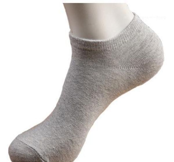 

socks mens spring autumn socks sports athletic solid cotton breathable, Black