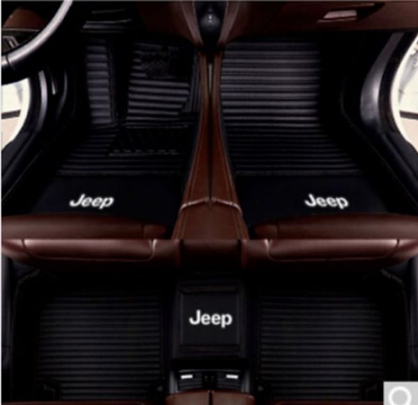 2019 For Jeep Grand Cherokee 2004 2005 Waterproof Luxury Custom Waterproof Floor Mats Pu Leather All Weather Waterproof From Guanghuisuiyue818