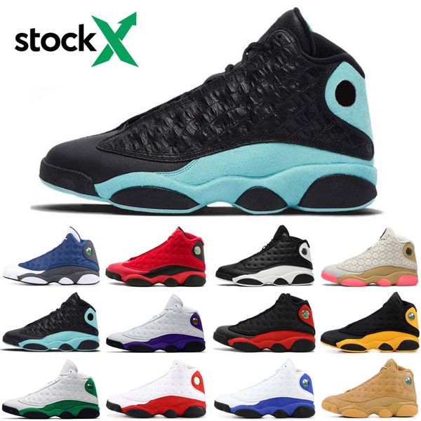 

flint 13 13s stock x jumpman men women basketball shoes playground chicago bred athletics mens trainers sports sneakers size 5.5-13, White;red