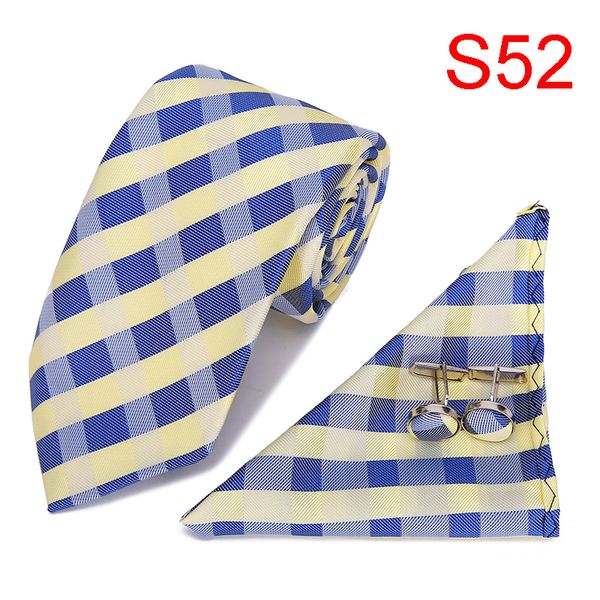 

2019 present for men navy yellow jacquard woven for men ties designers fashion hanky casual dress ties, Blue;purple