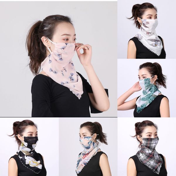 

tiyj0 233 style printed seamless bandana multifunctional scarf headband face mask tube ring scarf men women, Black