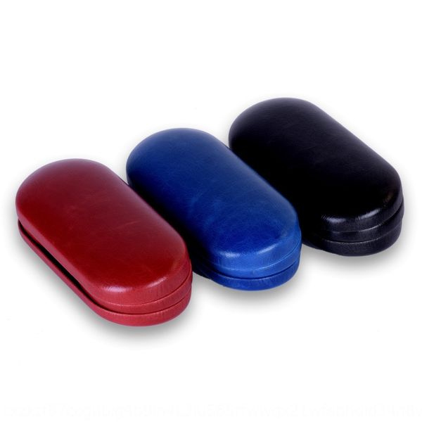 

wx015 manual myopia contact lens box glasses case glasses case men's and women's creative dual-purpose optical eye mate, Blue