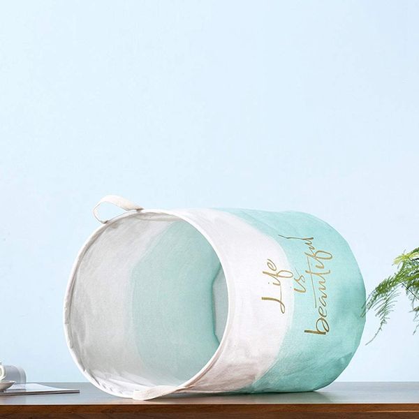 

19,7-дюймовый водонепроницаемый складная прачечная hamper, грязная одежда прачечная корзины, bin для хранения организатор для игрушек коллек