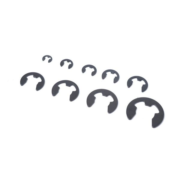 

carbon spring steel e-clip snap ring assortment circlip retaining ring 260pcs auto replacement parts