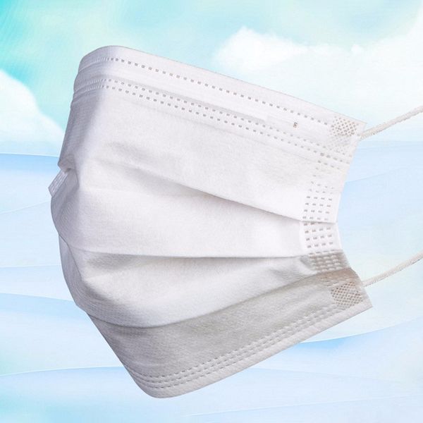 

50pcs lot disposable protection mask 3 layer earloop non woven activated carbon face masks in stock