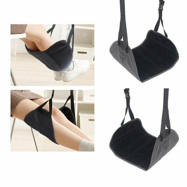 

foot rest under desk comfy hanger travel airplane footrest hammock memory foam foot resting hammock for travel office