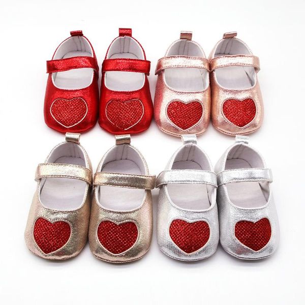 

arloneet toddler infant baby girls shoes baby love sequins toddler shoes princess soft sole crib shoe dress