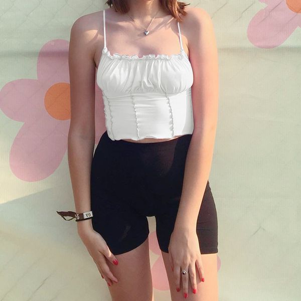 

wholesale-100% pure silk women summer camis brand new everyday underwear white lace cany color casual sleeveless bottoming vest