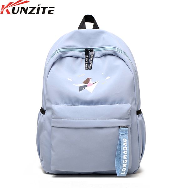 

kunzite the new style female backpack fashion leisure duffel rucksack female backpack youth campus girls students