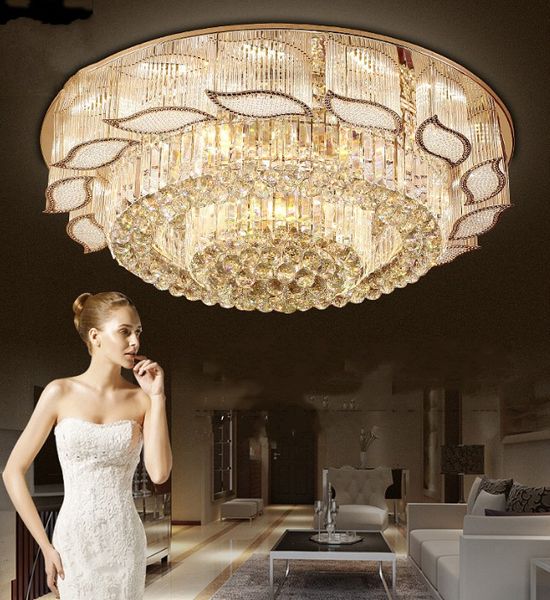 Ücretsiz kargo dikdörtgen Kristal Avize yemek odası Işık Fikstür LED Işık Garantili% 100% LLFA