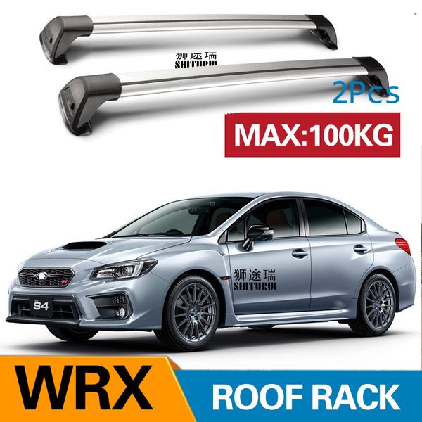 

shiturui for wrx 4 door 2008 - 2018 serultra quiet truck roof bar car special aluminum alloy belt lock s4 sti sp