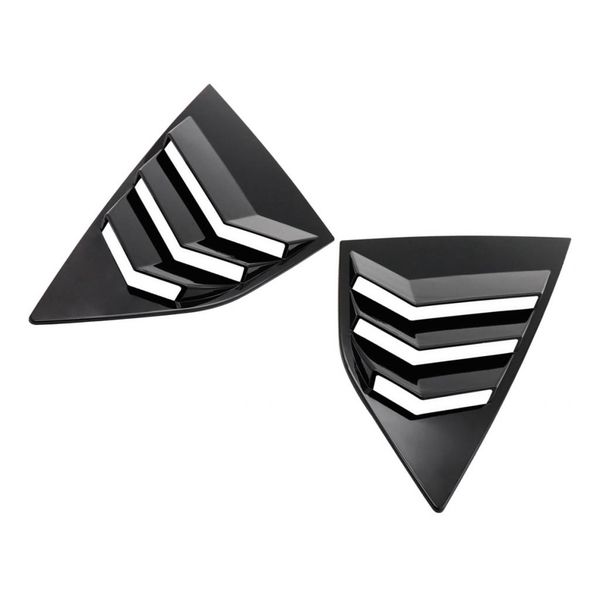 

car rear window blinds side louvers vent for ford focus st rs mk3 2012-2018