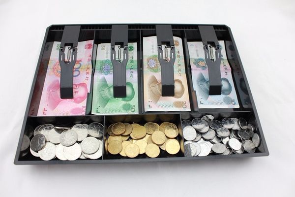 

plastic money counter case hard case cash register box new classify store cashier coin drawer box cash drawer tray