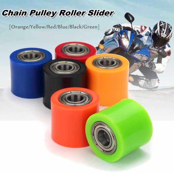 

10mm chain roller pulley slider tensioner wheel guide for pit dirt mini bike atv