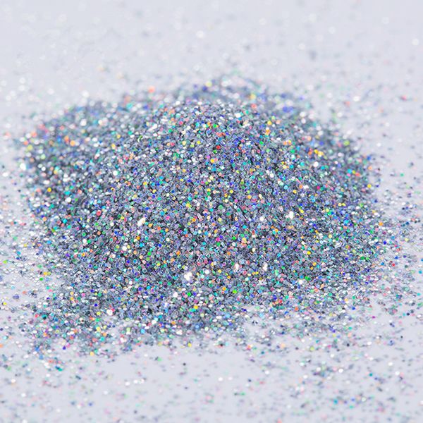 22Cors !! 1/128 1/96 Holográfico Glitter Multi Propósito Pó Para Uso Artes Artesanato De Vinho Decoração Decoração Casamentos Cartões Flores