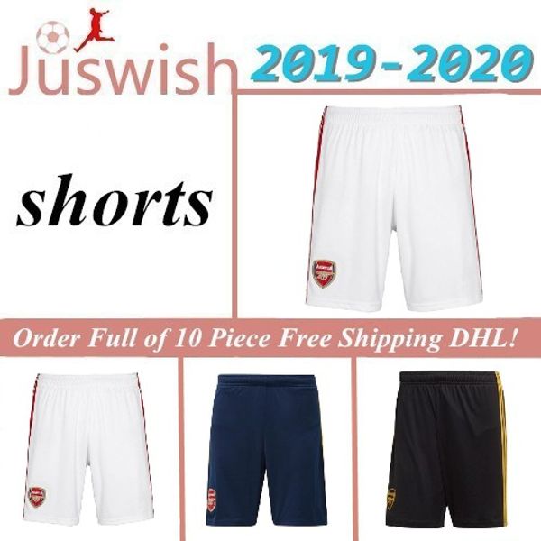 

arsen soccer shorts19 20 nicolas ceballos henry guendouzi sokratis maitland-niles tierney 2019 2020 football shorts men, Black;red