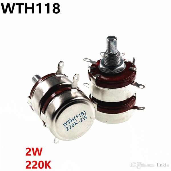 

wth118 2w 220k double potentiometer 2 potentiometer
