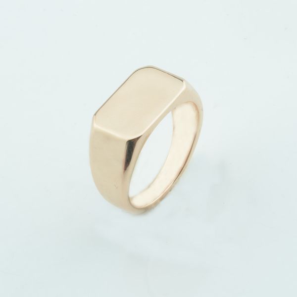 

1pcs 585 rose gold color big rings for men wedding party ring, Golden;silver